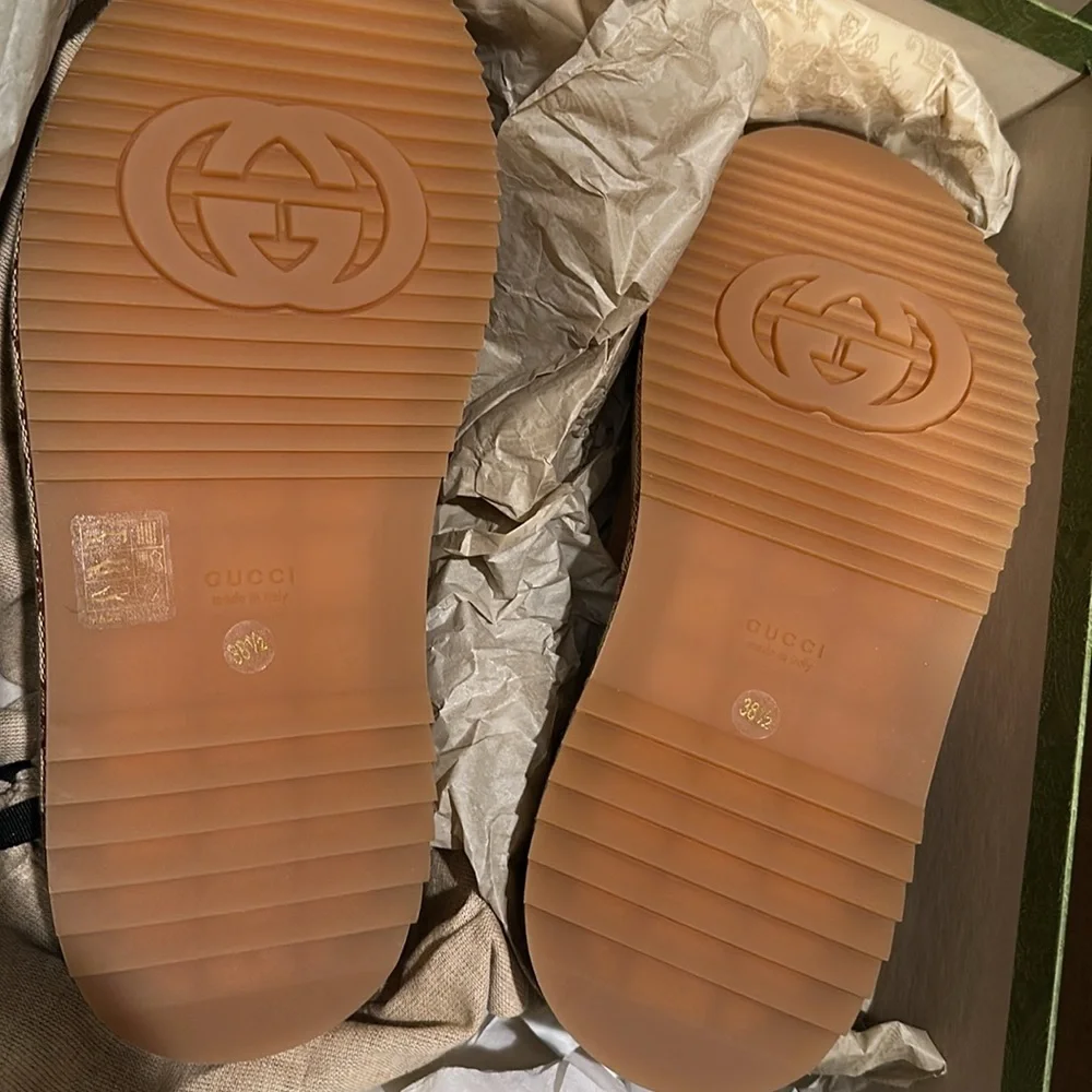 Gucci Angelina Platform Slides